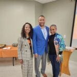 Congressman Veasey and Karen Abercrombie